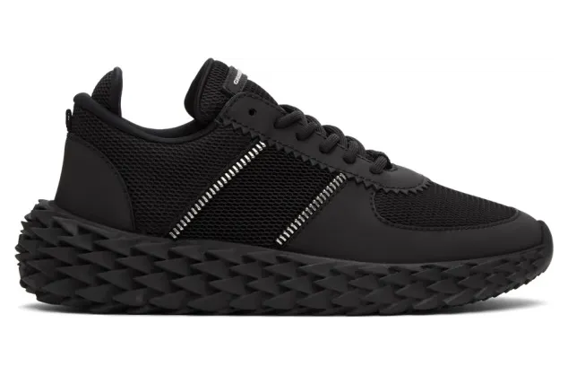 Giuseppe Zanotti Black Ulan Urchin Sneakers (RU00038-86706)