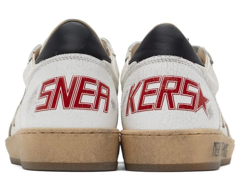 Golden Goose White & Gray Ball Star Sneakers (GMF00117.F002510.10640) (2)