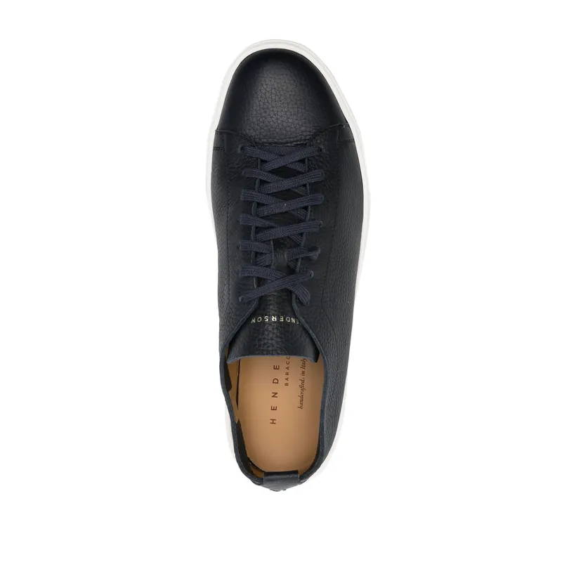 Henderson Baracco Grainy Leather “Blue” (BYRON.41 BLU)