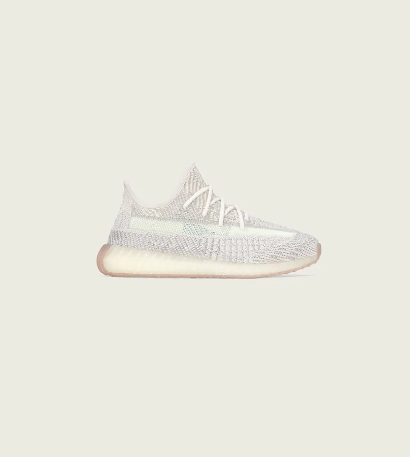 Adidas Yeezy Boost 350 V2 Kids ‘Citrin Non-Reflective’ Citrin/Citrin/Citrin (FW3052)