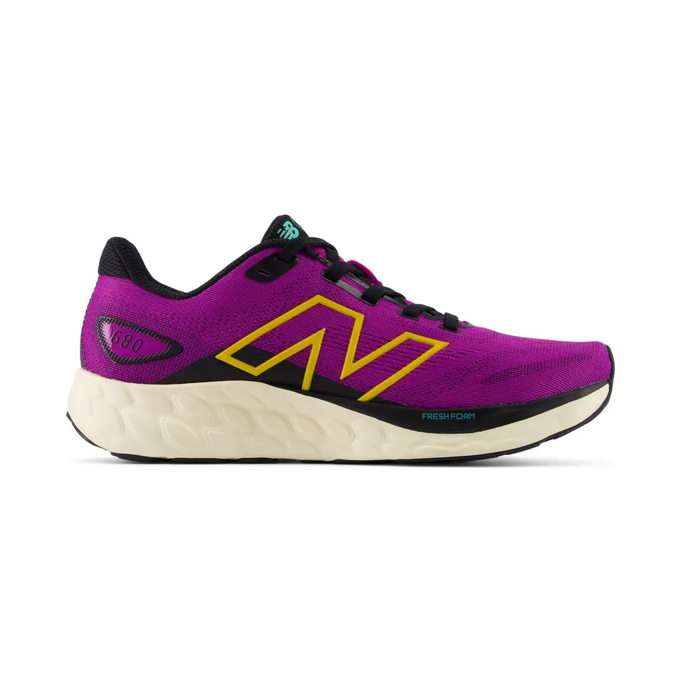 NEW BALANCE Fresh Foam 680 v8 “Purple Fuchsia / Black / Ginger Lemon” (W680CP8)