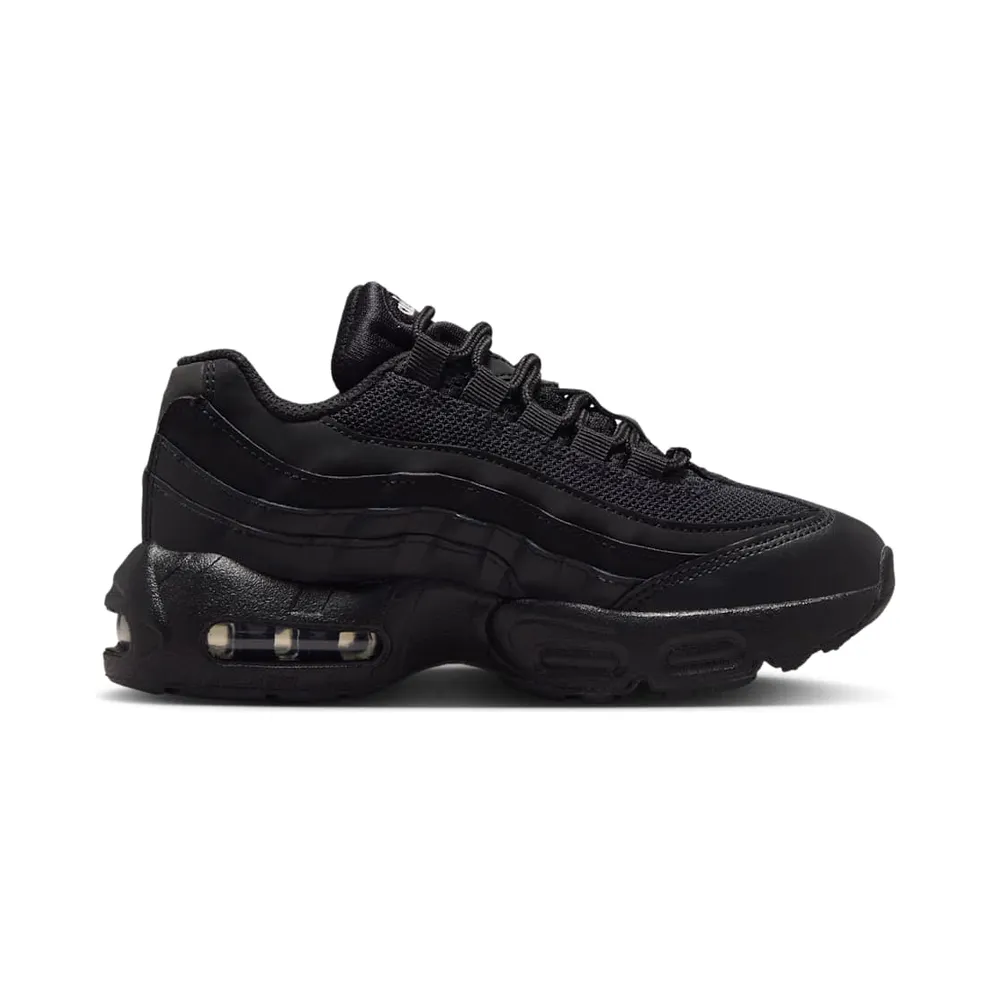 Nike Air Max 95 Recraft GS “Black / Black / Anthracite / Black” (HQ6364-001)