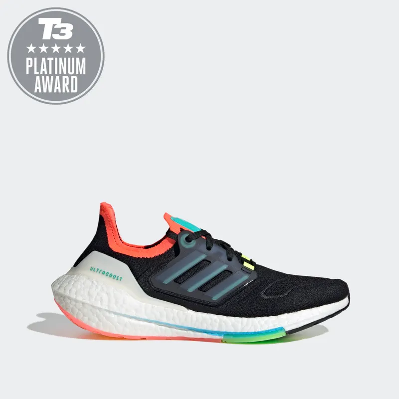 adidas Ultraboost 22 Core Black / Sky Rush / Turbo (GY8681)