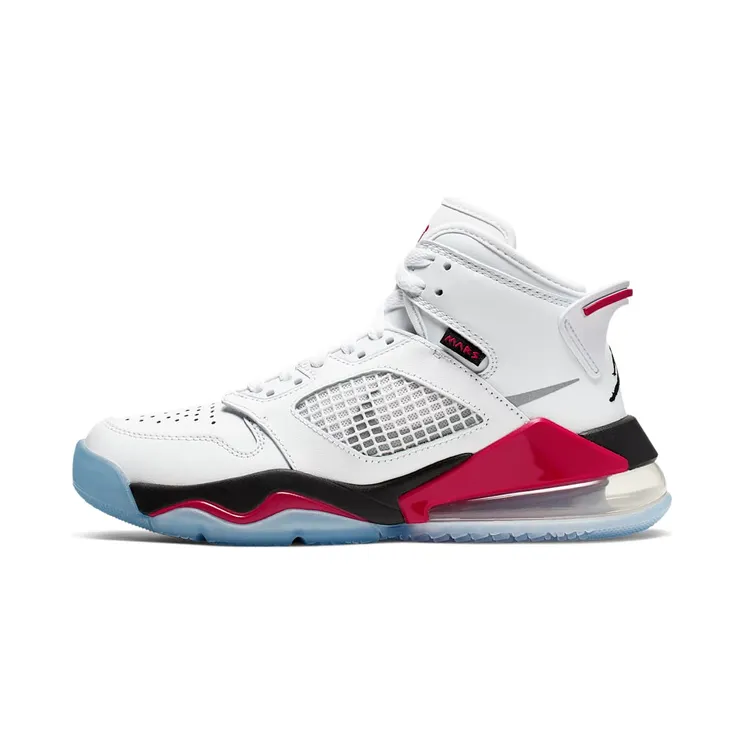 Jordan Mars 270 White Fire Red (GS) “White / Fire Red / Black / Reflect Silver” (BQ6508-100)