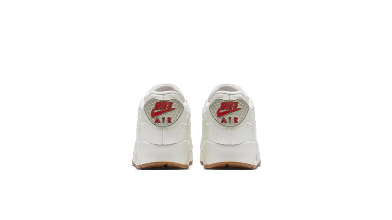 Nike Air Max 90 VT Tokyo (W) White/Light Beige Chalk/Velvet Brown (813153-100)