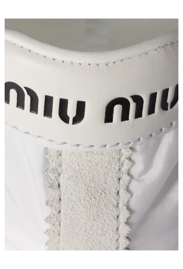 Miu Miu Plume Lace-up “White” (5E114E F D005 D7C F0009) (4)