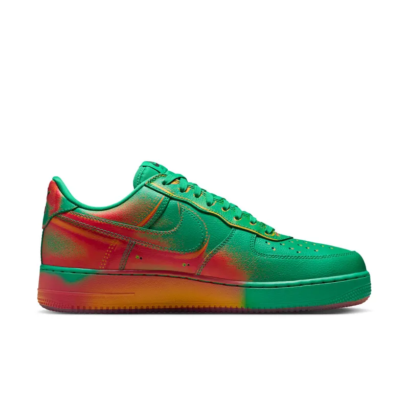Nike Air Force 1 Low ’07 “Stadium Green Crimson” (IB6834-300)
