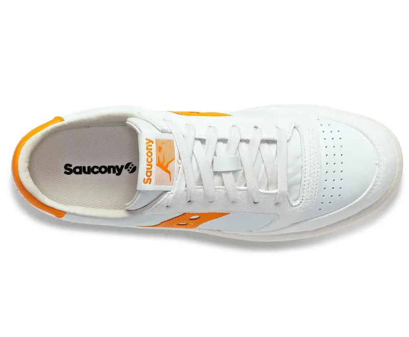 Saucony Jazz Court Premium White Orange (S70671-5)