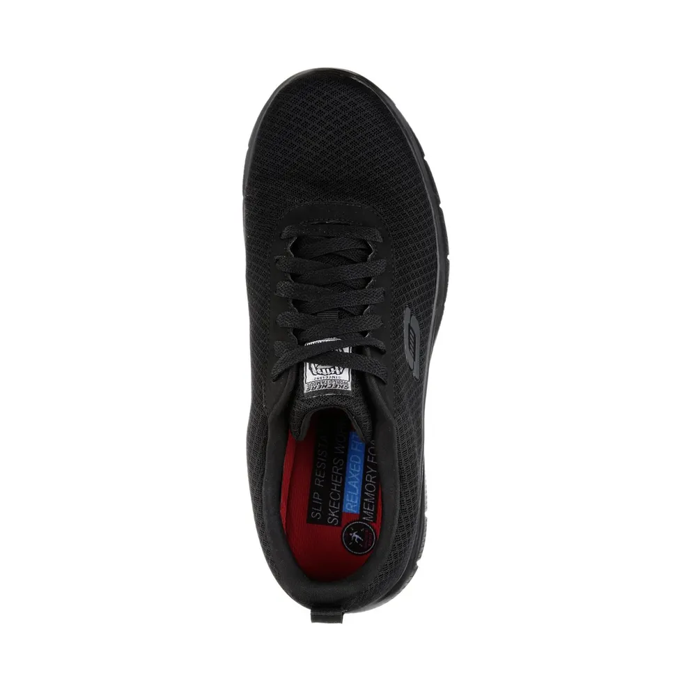 Skechers Work Slip-Resistant Relaxed Fit: Flex Advantage – Bendon Sneaker Black