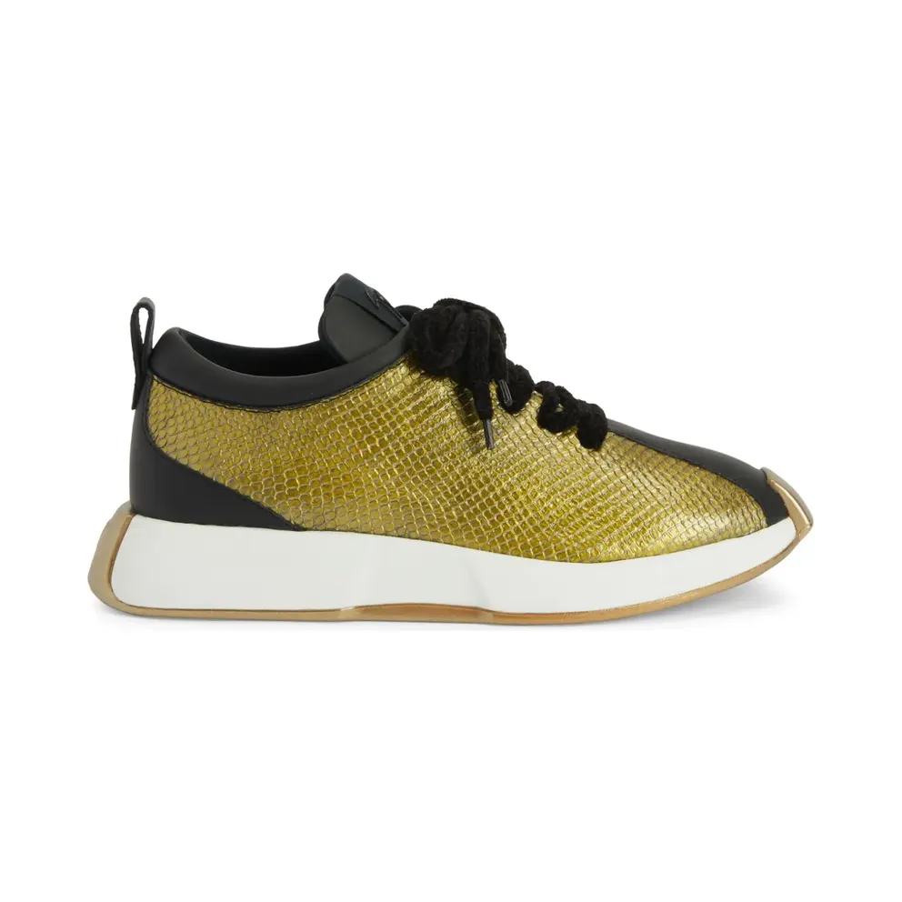 Giuseppe Zanotti Ferox low-top – Gold (RU10047K05)