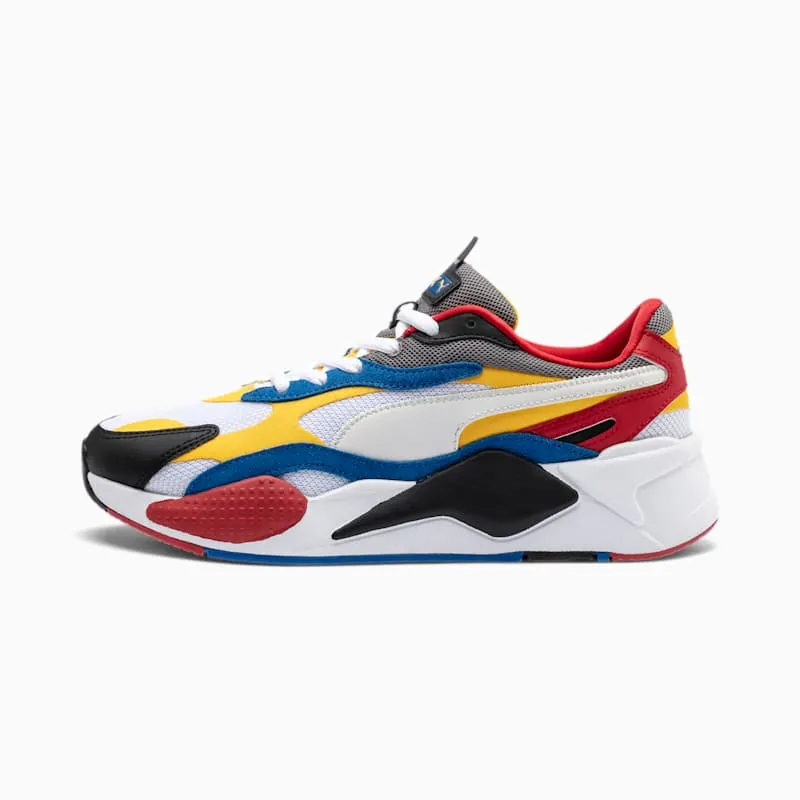 Puma RS-X3 Puzzle White Yellow Puma White/Spectra Yellow (371570-04)