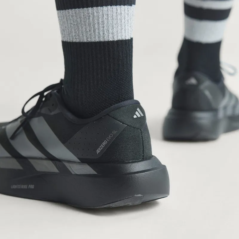 Adidas Adizero EVO SL Core Black / Iron Metallic / Core Black (JP7147)
