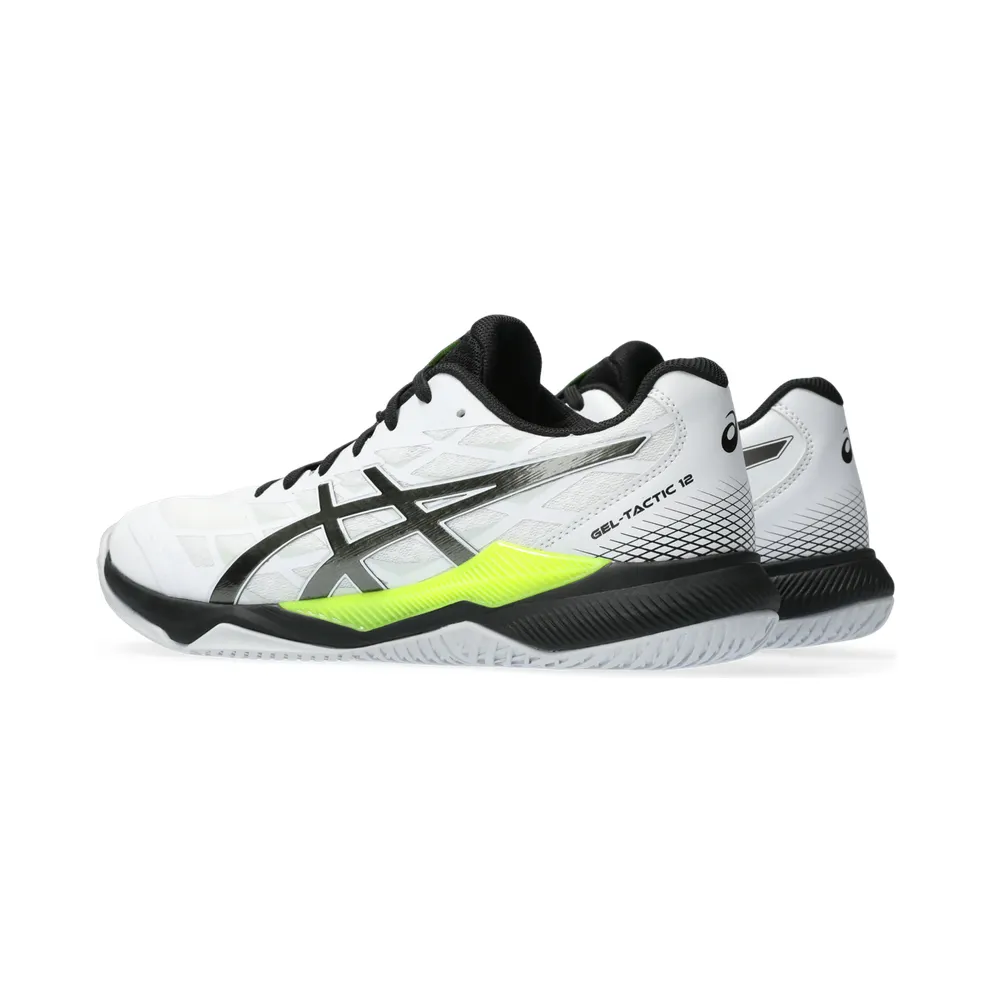 Asics Gel-tactic 12 White/Gunmetal (1071A090.101)