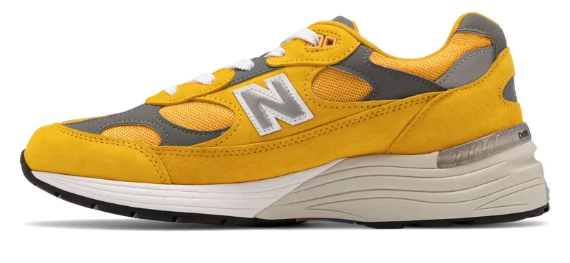 New Balance 992 Yellow Grey Yellow/Grey (M992BB)