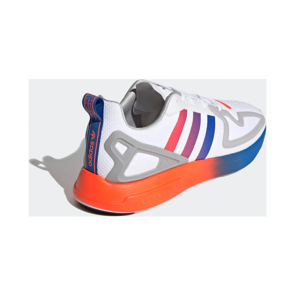 Adidas ZX 2K Flux Cloud White / Core Black / Blue (FX2044)