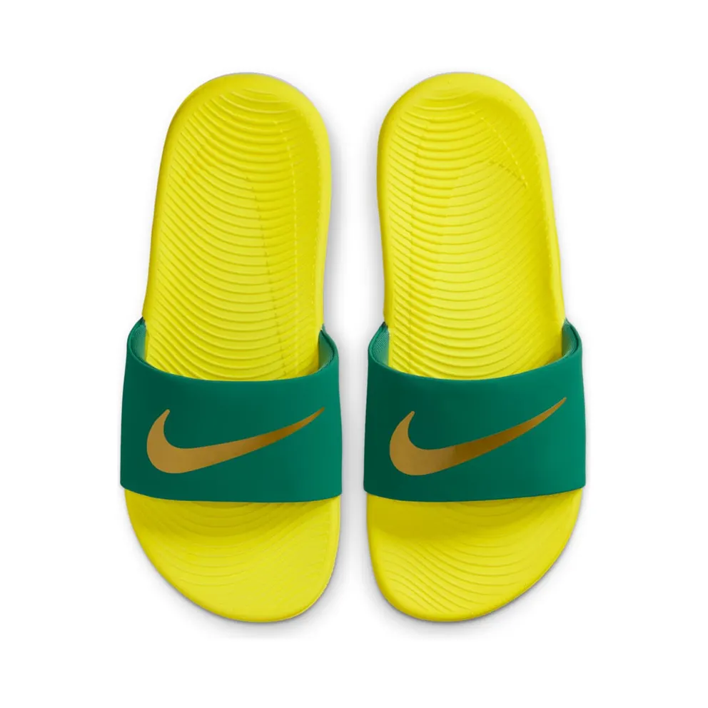 Nike Kawa Slide Malachite Sonic Yellow Metallic Gold (FJ8812-301)