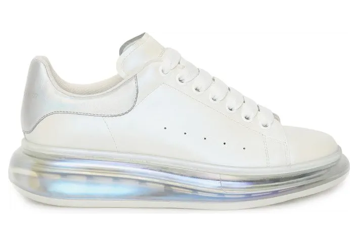 Alexander McQueen Oversized Clear Sole White Pearl (662657WID319637)