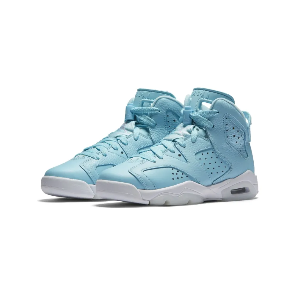 Jordan 6 Retro Pantone (GS) Still Blue/White-White (543390-407)