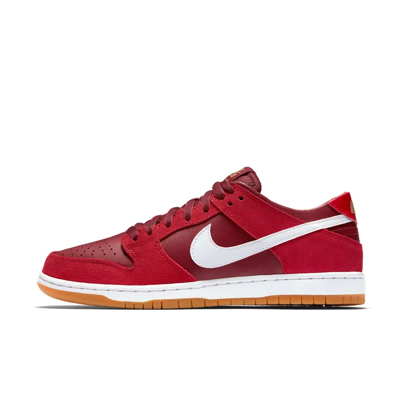 Nike SB Zoom Dunk Low Track Red Track Red/White-Cedar (854866-616)