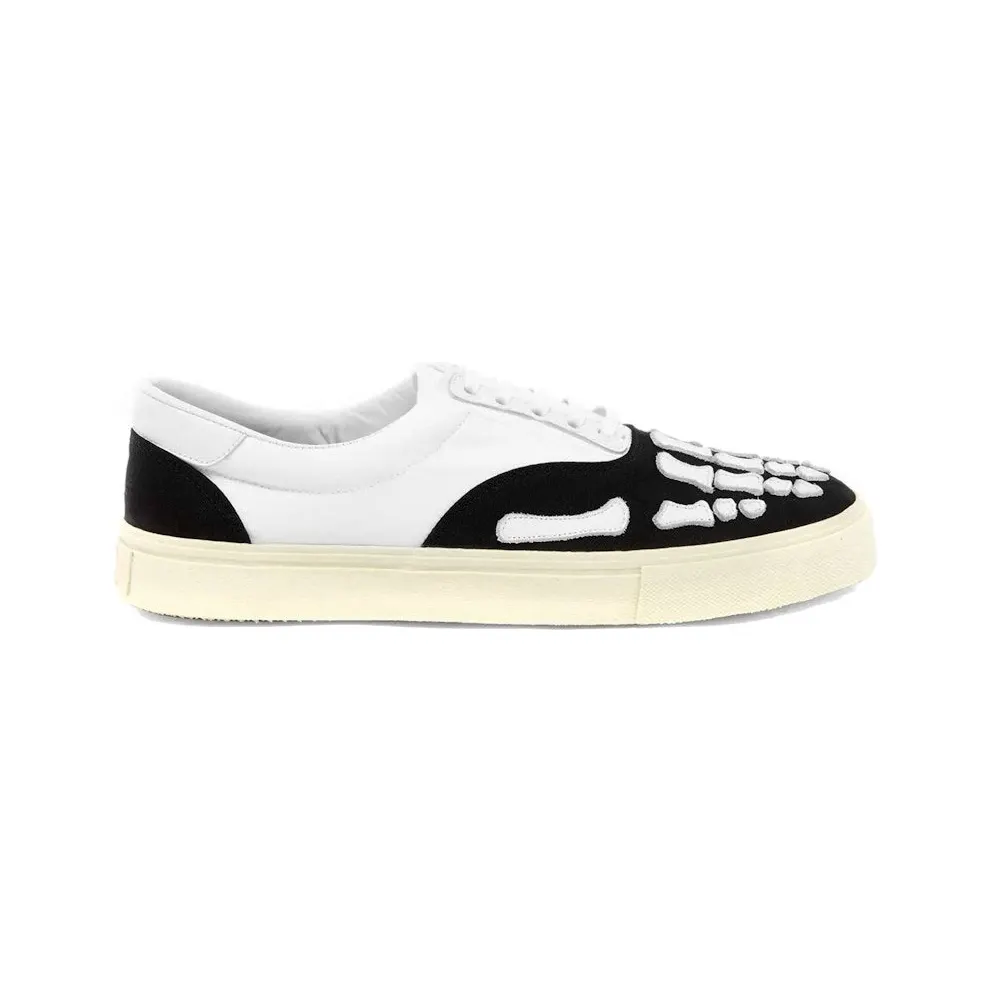 AMIRI Skel Toe Lace Up Black White (Y0F22274CL-BLW)