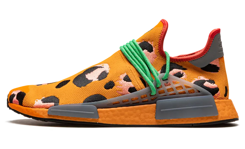 adidas HU NMD ANIMAL PRINT Focus Orange / Core Black / Screaming Green (GZ4439)