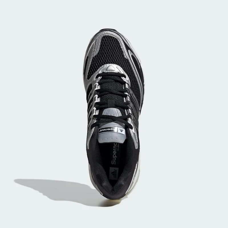 adidas Supernova Cushion 7 Core Black Silver Metallic Crystal White (IG1747)