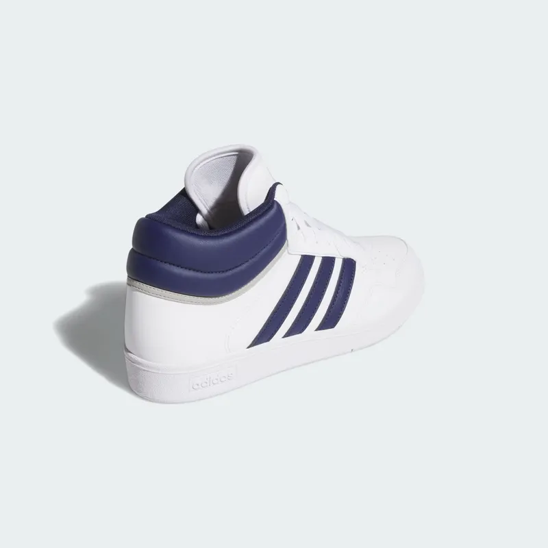 Adidas Hoops 4.0 Mid Cloud White / Dark Blue / Grey Two (JQ9995)