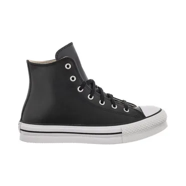 Converse Chuck Taylor All Star Eva Lift Hi Leather Black Natural Ivory (A02485C)