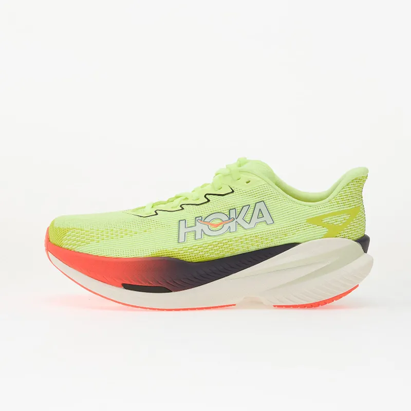 Hoka Mach X 3 “Neon Yuzu / Squid Ink” (1168720-NZS)