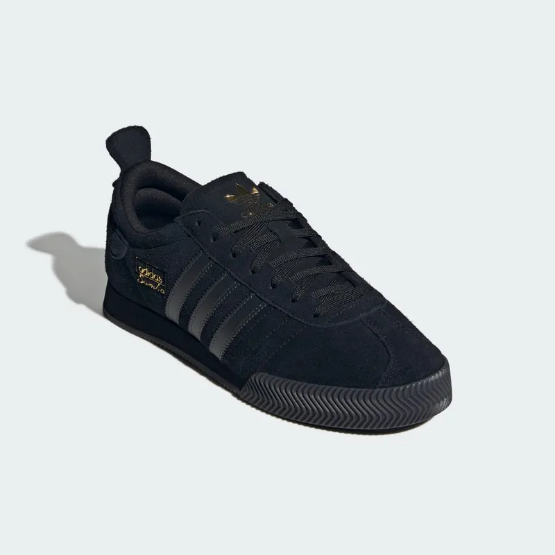 Adidas SAMBA 62 SUPER SHOES Core Black / Core Black / Gold Metallic (IH4378)