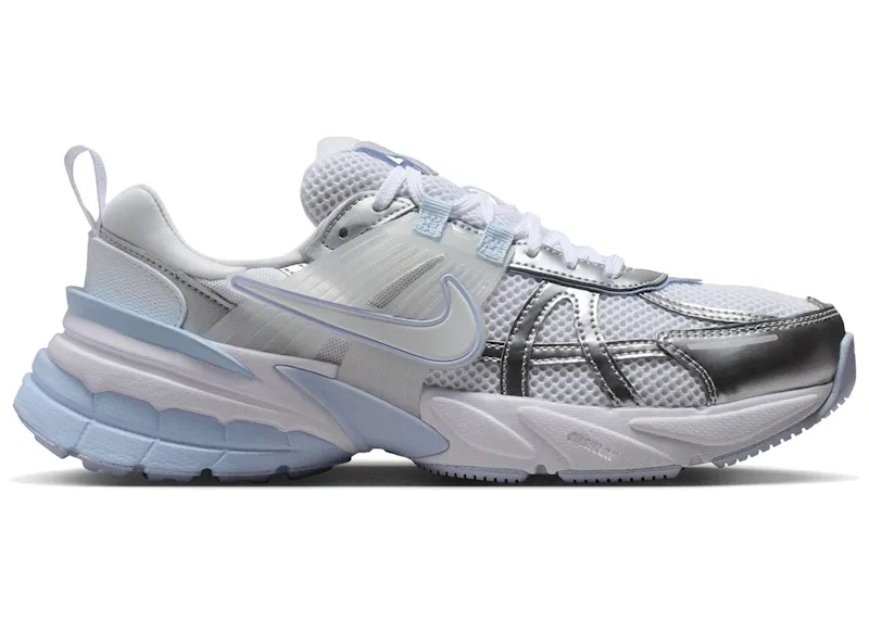 Nike V2K Run White Silver Hydrogen Blue (FD0736-119)