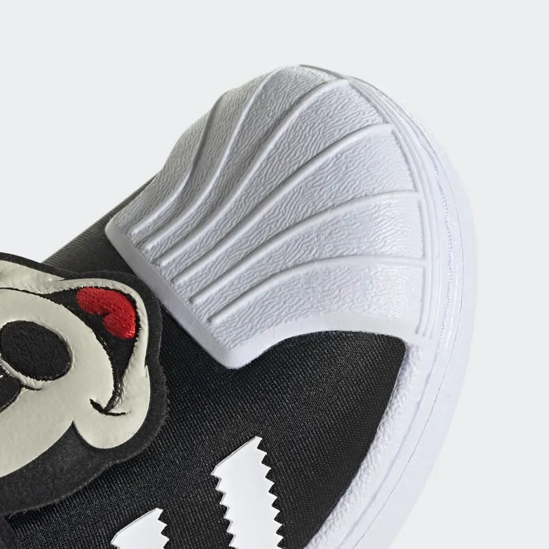 Adidas Disney Superstar 360 Core Black / Cloud White / Vivid Red (Q46299)
