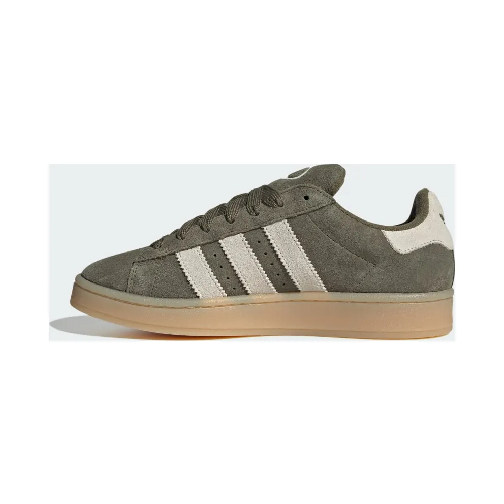 Adidas Campus 00s Medium Dark Khaki / Off White / Gum (JQ8355)