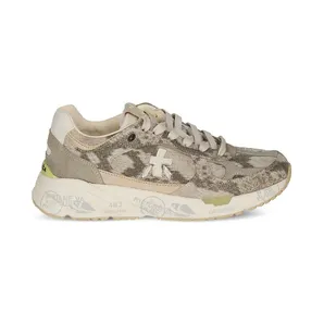 Premiata Mased sneakers met dierenprint – Beige (MASED8112)