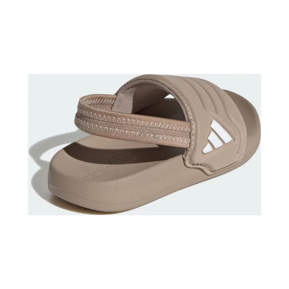 adidas Adilette Estrap 2.0 Slides Infants “Trace Khaki / Cloud White / Trace Khaki” (KZ9275)