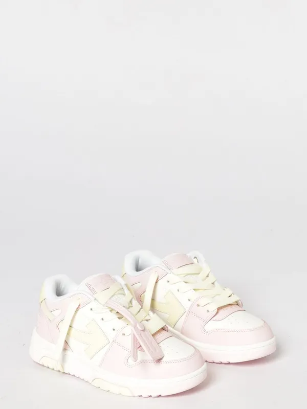 Off-White Out Of Office Leather Pink (G007S6L0013C19)