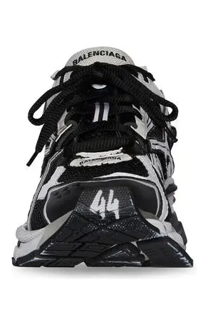 Balenciaga Runner White Black White (677403W3RB29010) (3)