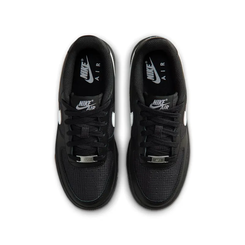 Nike Air Force 1 Tech GS “Black White” (IR3992-001)