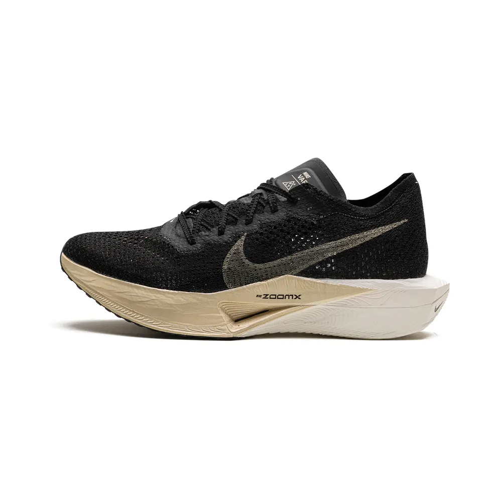 Nike ZoomX Vaporfly 3 “Black Metallic Gold Grain” (DV4129-001)