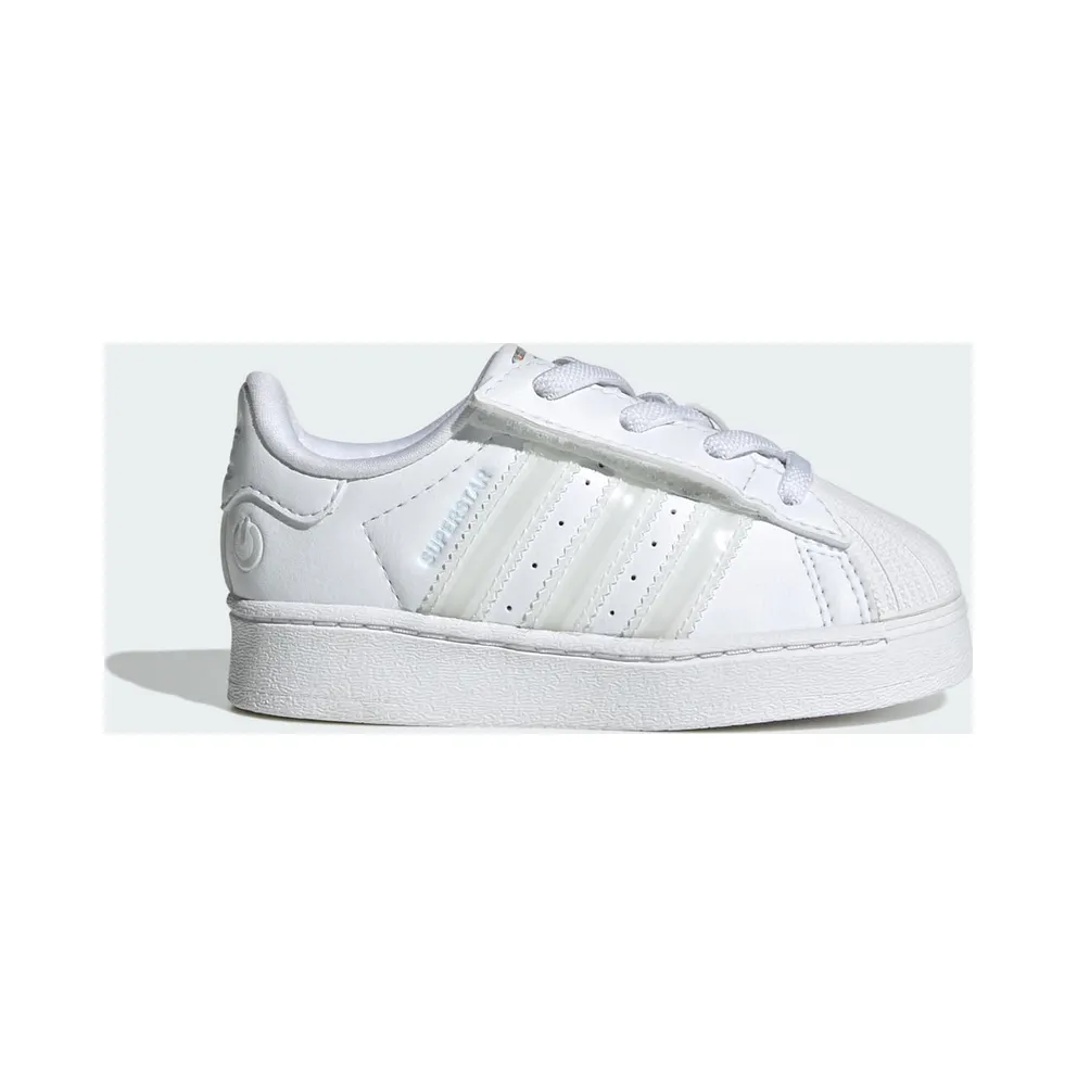 Adidas Superstar Led Lights Comfort Closure Elastic Lace Kids Cloud White / Cloud White / Cloud White (JQ6418)