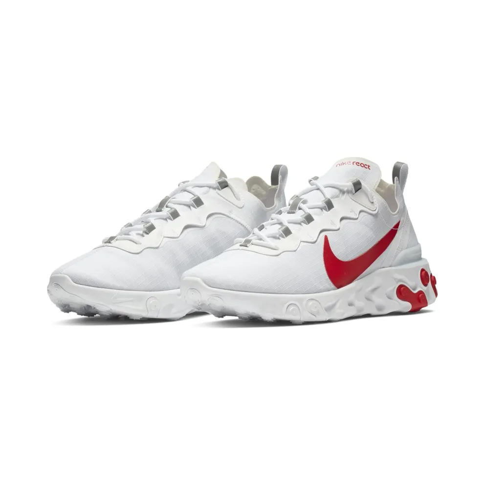 Nike React Element 55 White Red White/University Red (BQ6167-102)