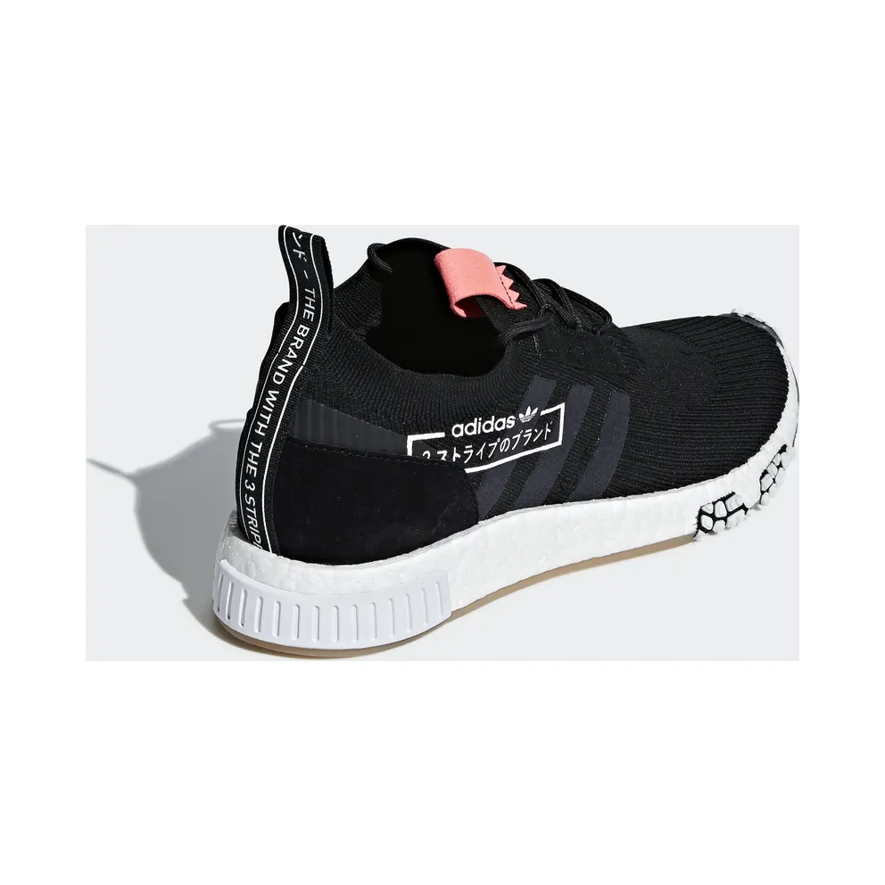 adidas NMD Racer Alphatype Core Black/Core Black/Flash Red (BB7041)