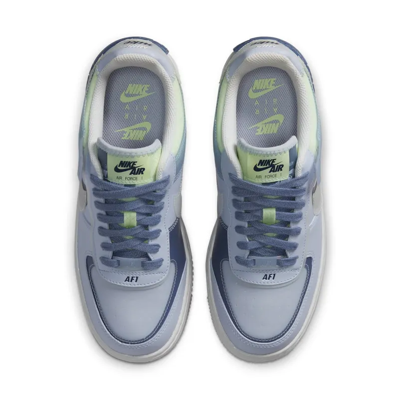 Nike WMNS Air Force 1 Shadow SE White Indigo (2020) (CK6561-001)
