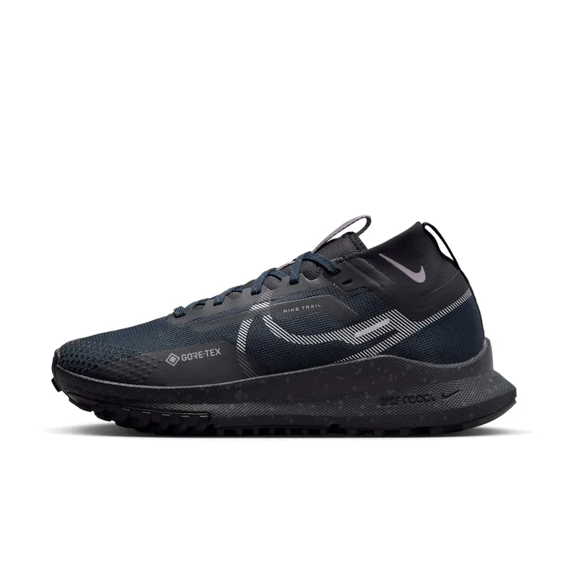 Nike Pegasus Trail 4 Gore-Tex Dark Obsidian Metallic Silver (FZ4343-400)