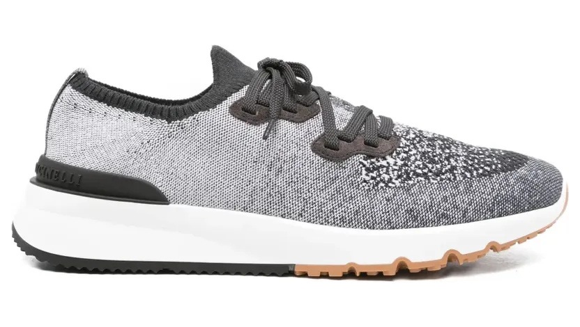 Brunello Cucinelli Gestrickte Sneakers – Schwarz (MZUKISO250CMZ52)