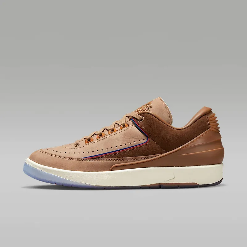 Air Jordan 2 Low Two 18 “Rocky Tan / British Tan / Gym Red” (DV7129-222)