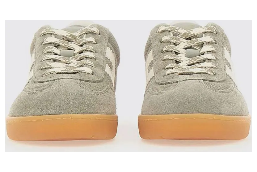 Hogan Cool Embossed Suede Sneakers Green (HXW6470FB60UWX0RV7) (2)