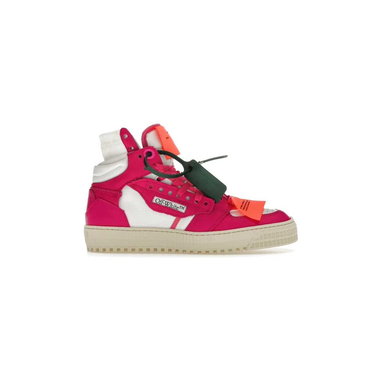 OFF-WHITE Off Court 3.0 Leather White Fuchsia (OWIA112S23LEA0010132)
