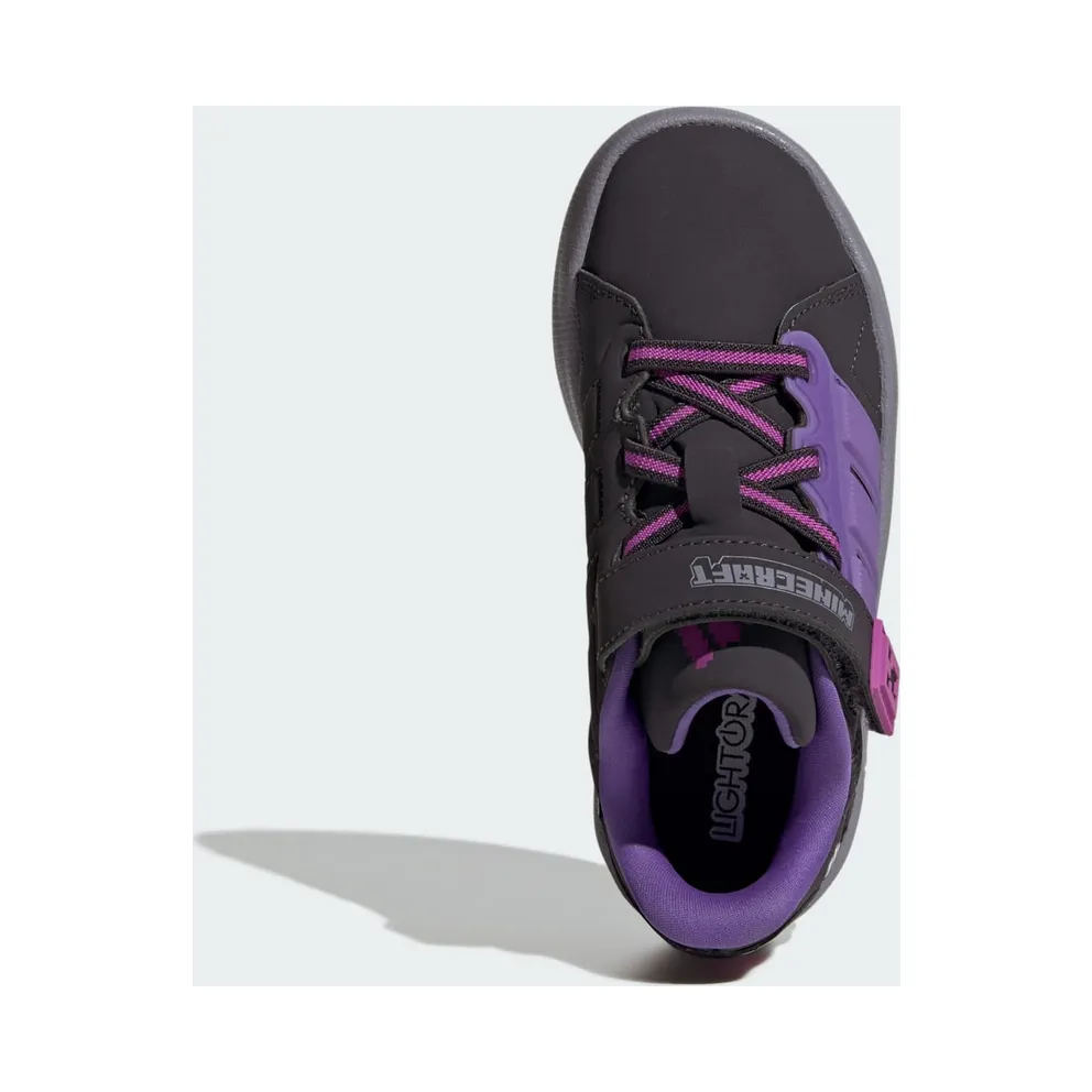 Adidas ADIDAS MINECRAFT LIGHTORAMA COURT Shoes KIDS Aurora Black / Purple Rush / Purple Burst (KI9113)
