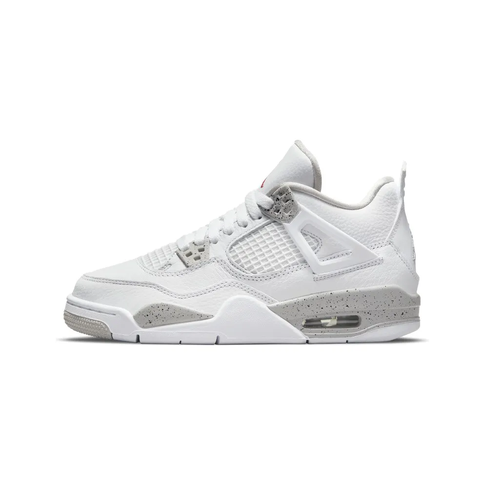 Air Jordan 4 Retro Tech White (GS) (2021) (DJ4699-100)